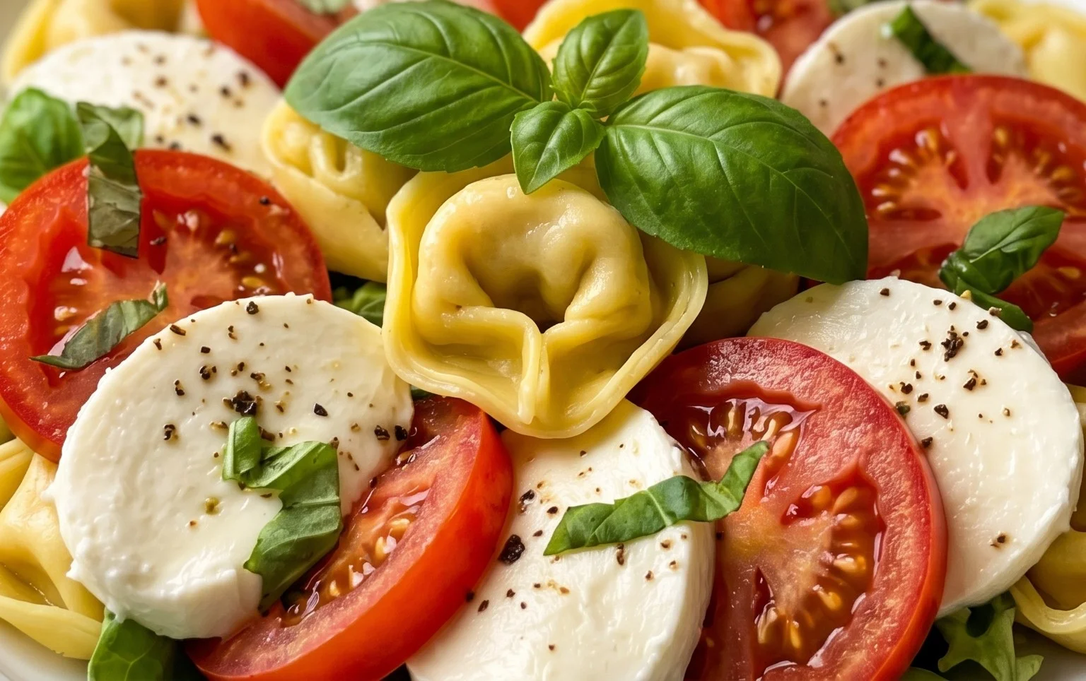 Tortellini Caprese Salad