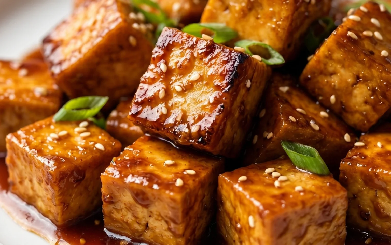 Honey Garlic Tofu