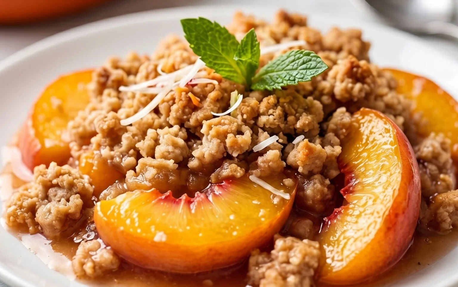 Peach Crisp