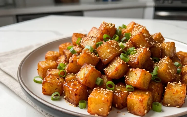 Crispy Honey Chilli Potatoes