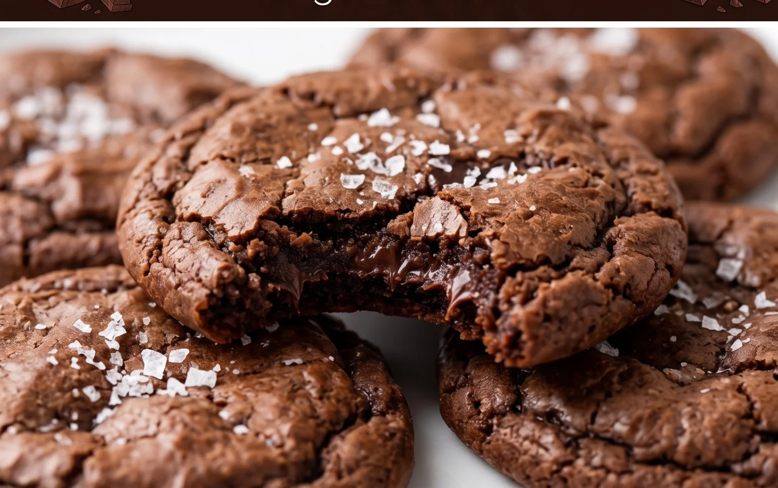 Salted Brownie Cookies