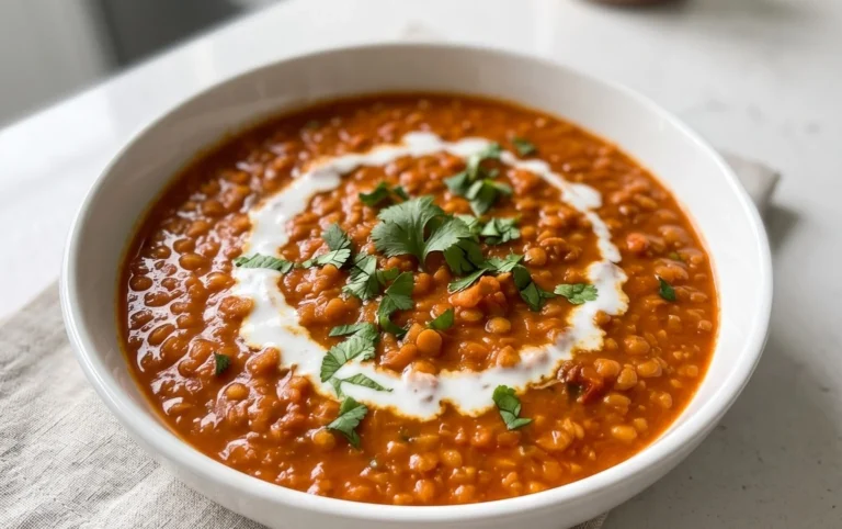 Spicy Red Lentil Curry