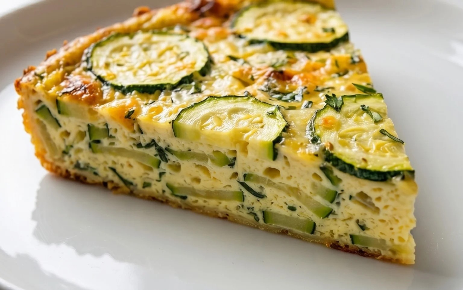 Crustless Zucchini Quiche Recipe