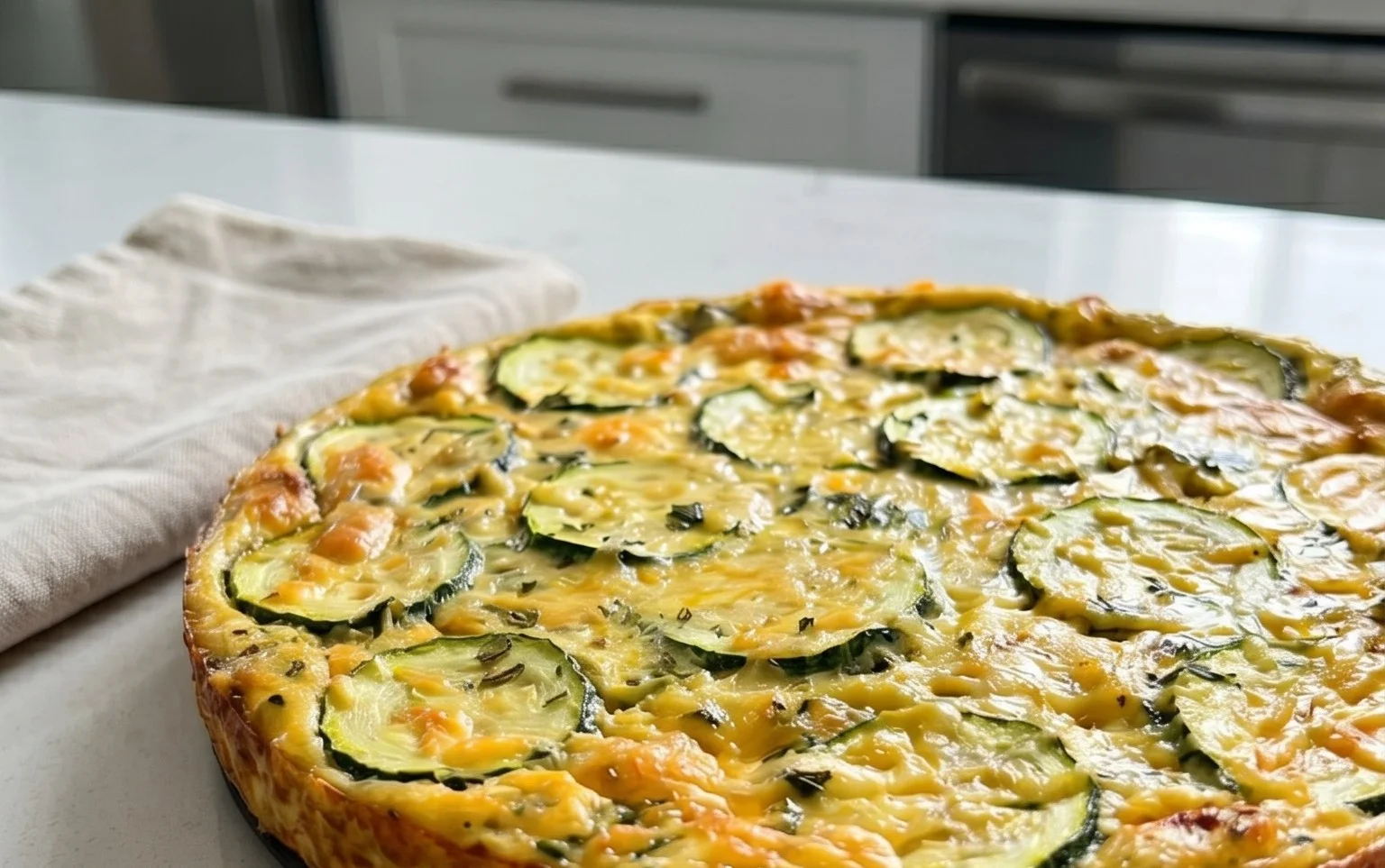 Crustless Zucchini Quiche Recipe