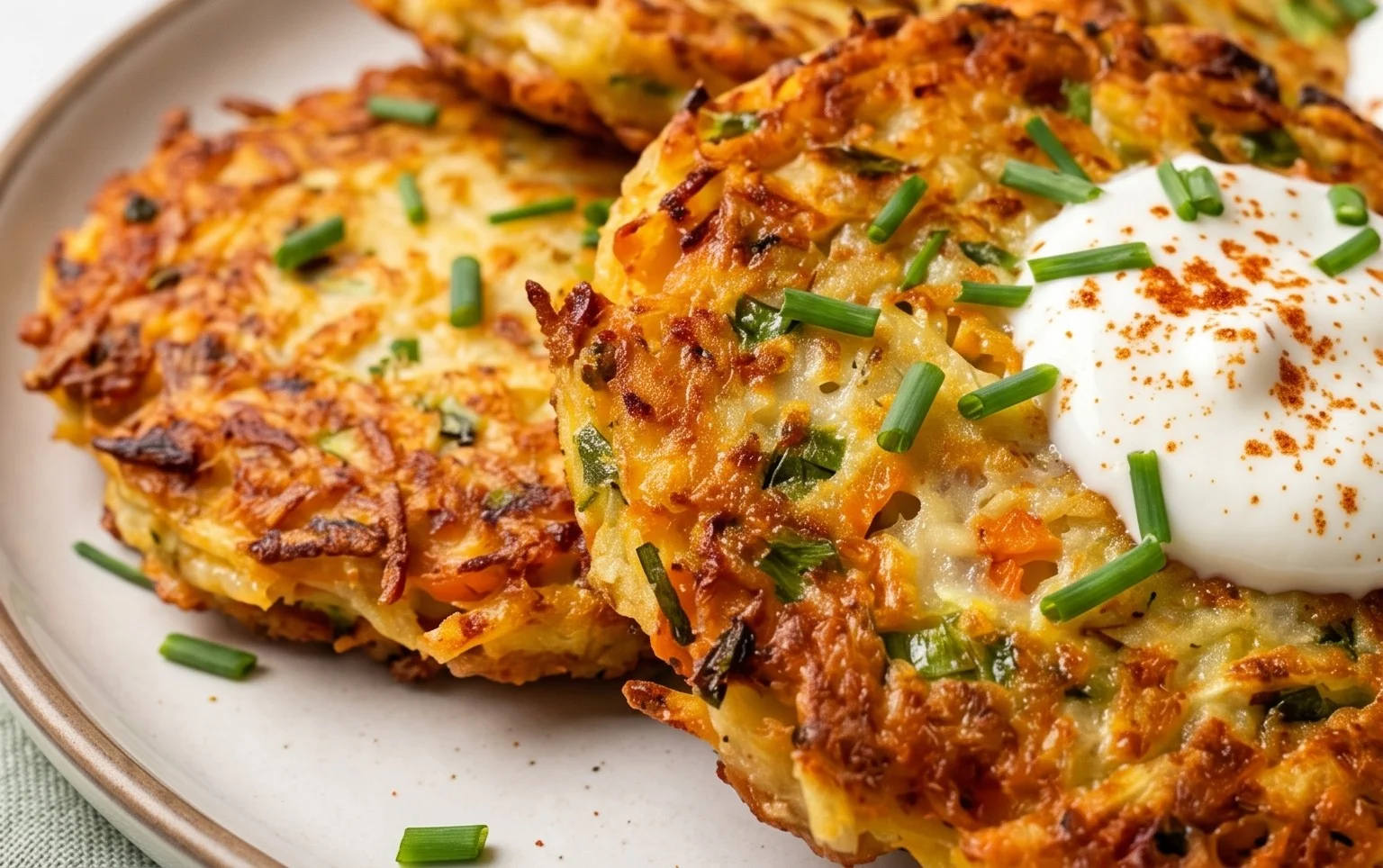 Vegetable Potato Fritters