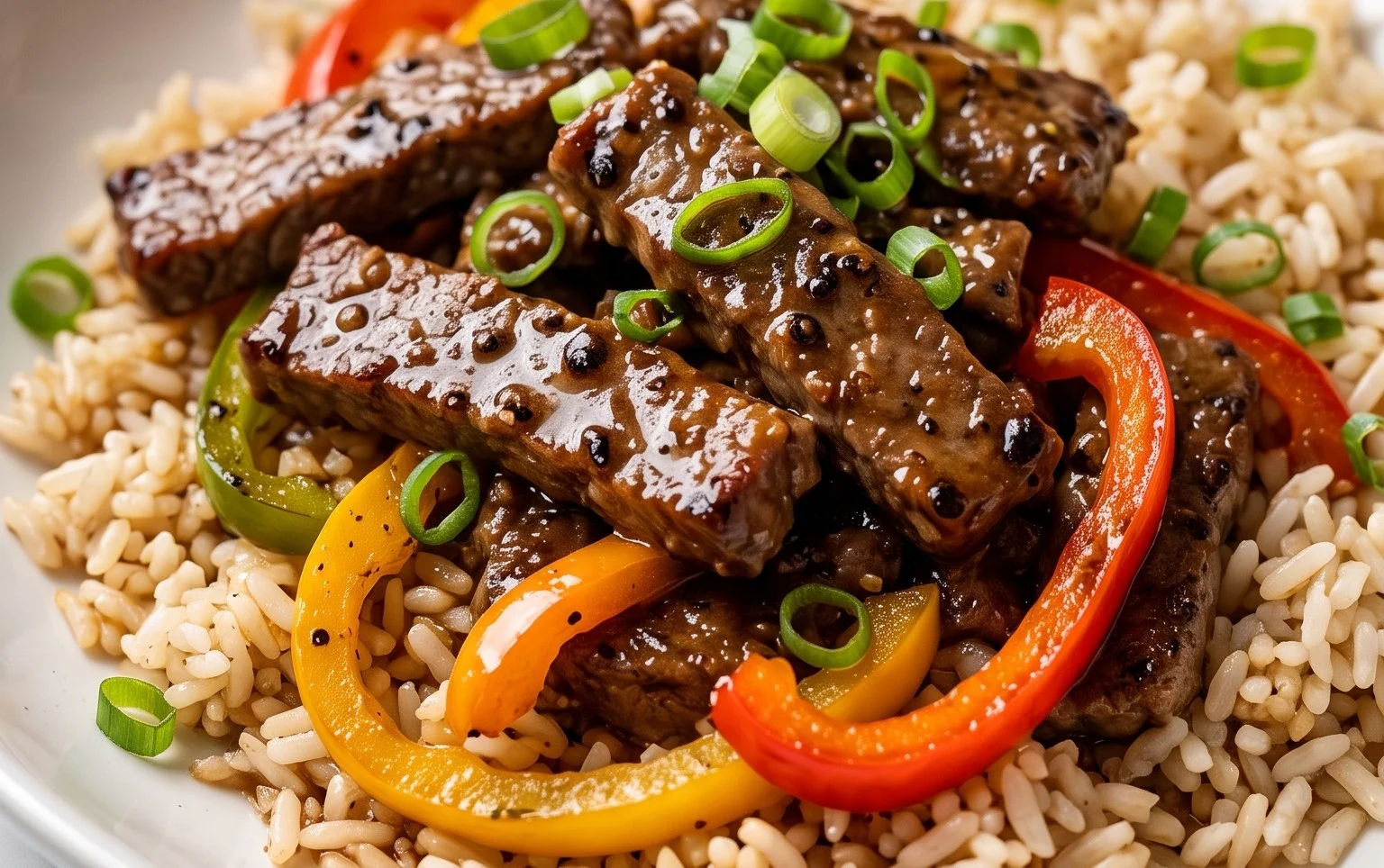 Beef Pepper Rice Bowl is a delicious meal option.