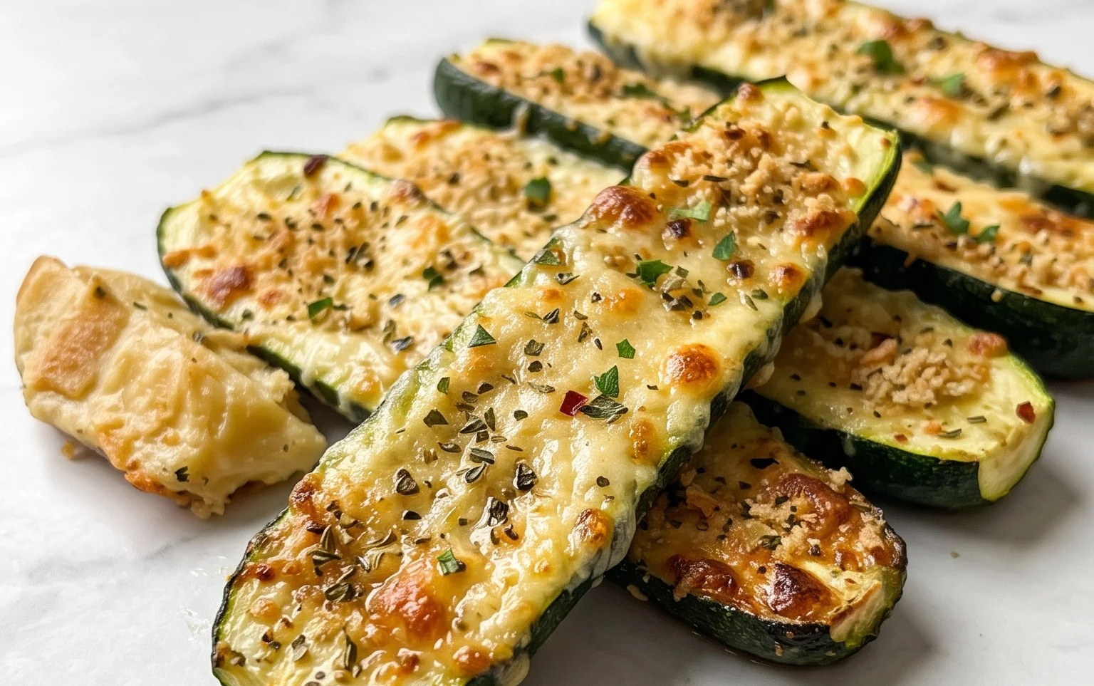 Baked Parmesan Zucchini