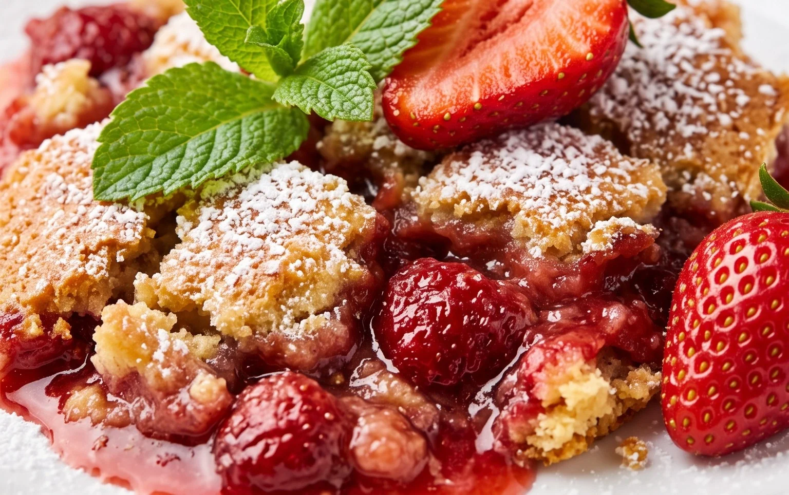 Strawberry Cobbler