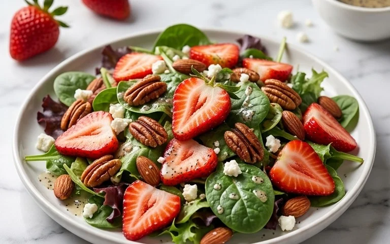 Strawberry Crunch Salad