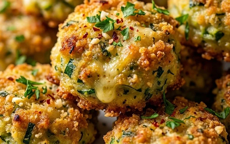Zucchini Garlic Bites