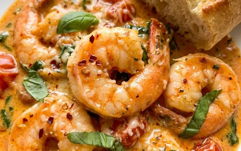 Tuscan Shrimp (One-Pan, 30-Minute Dinner)