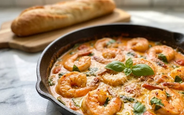 Tuscan Shrimp (One-Pan, 30-Minute Dinner)