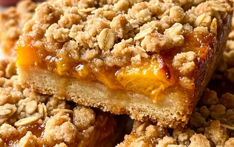 Fresh Peach Crum extractb Bars