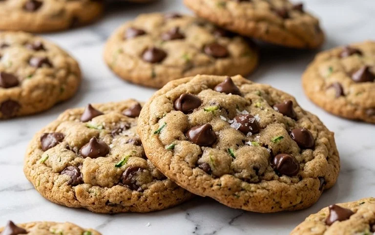Zucchini Chocolate Chip Cookies
