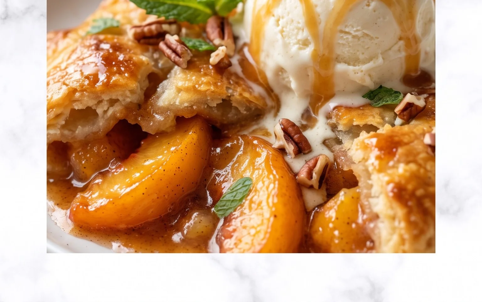 Peach Dumplings