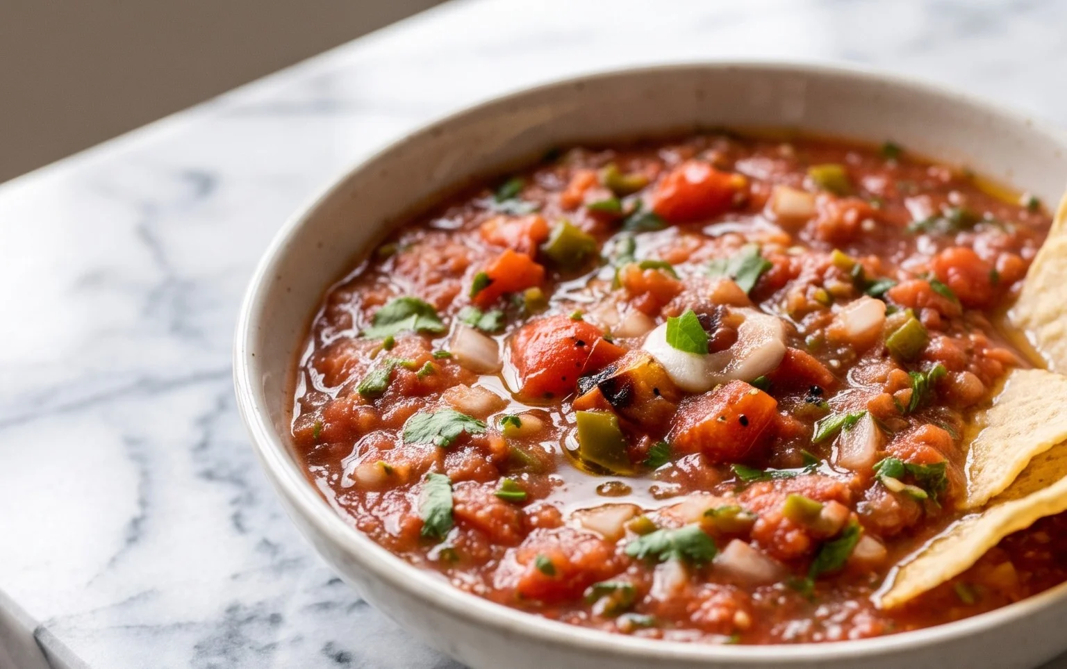 Blender Salsa (Restaurant Style Salsa)
