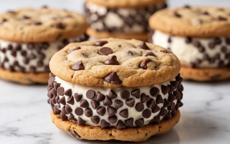 Cookie Ice Cream Sandwiches (Like a Chipwich!)