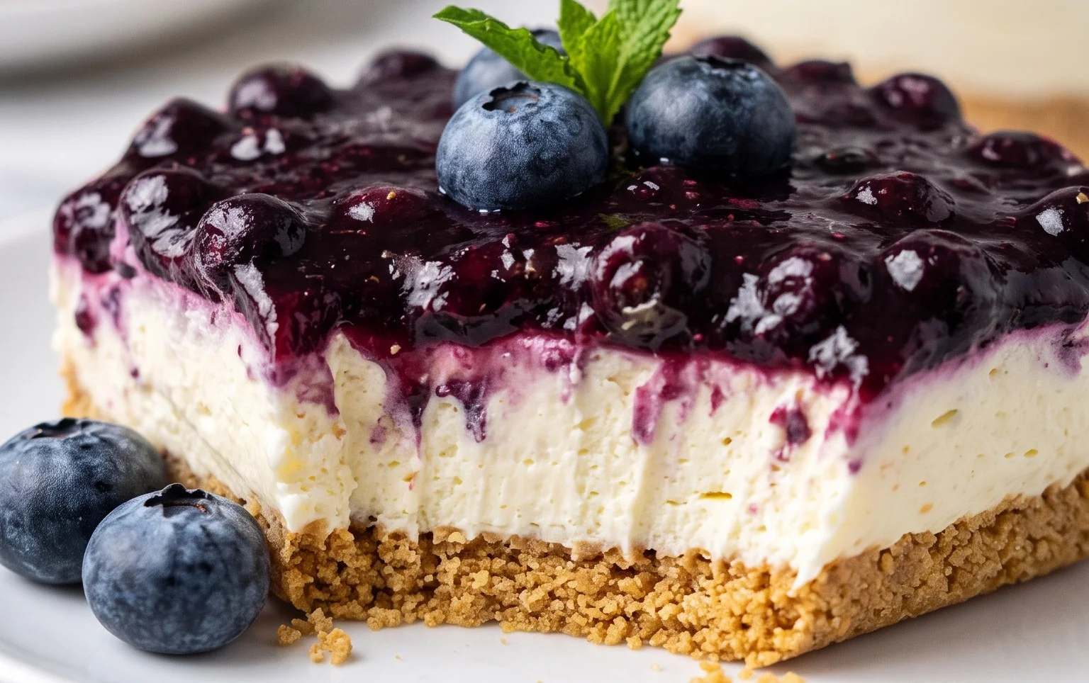 No-Bake Blueberry Yum Yum