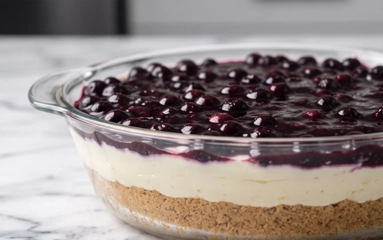 No-Bake Blueberry Yum Yum