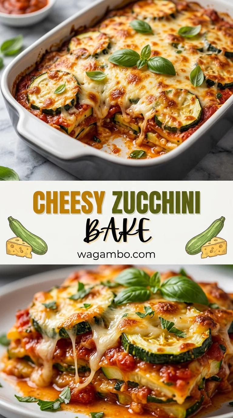 Cheesy Baked Zucchini Casserole