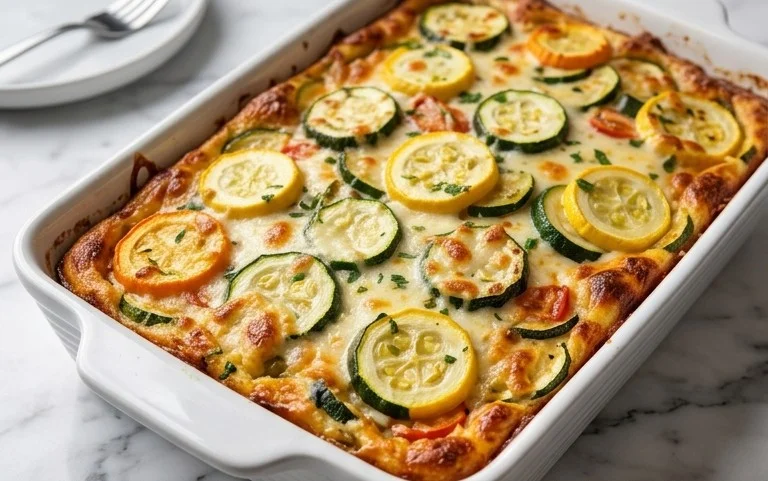 Zucchini and Squash Casserole Recipe