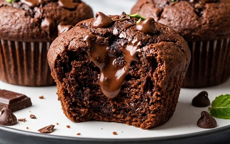 Double Chocolate Muffins