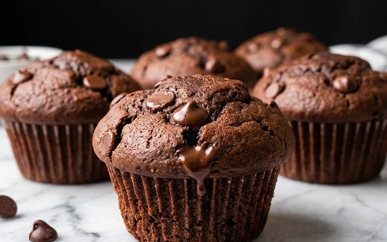 Double Chocolate Muffins