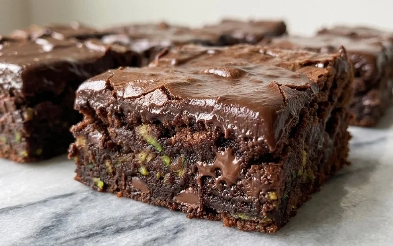 Secretly Healthy Zucchini Brownies