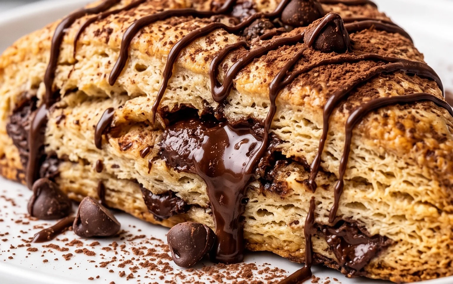 Triple Chocolate Scones