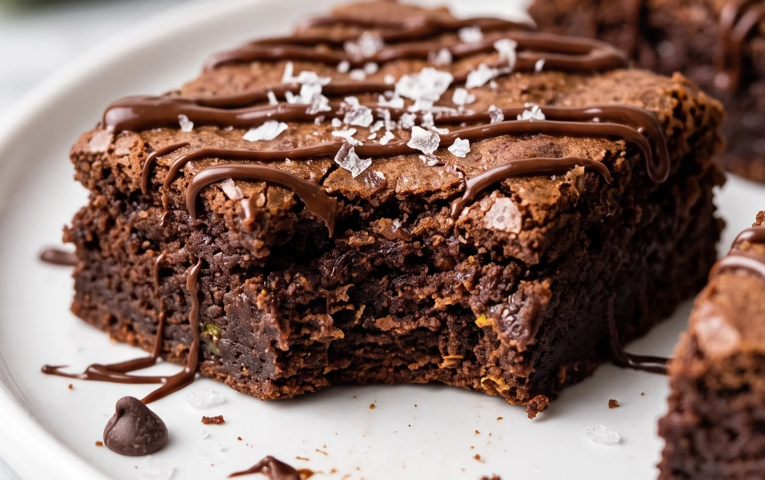 Secretly Healthy Zucchini Brownies