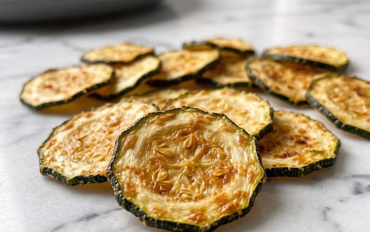 Crispy Baked Zucchini Chips