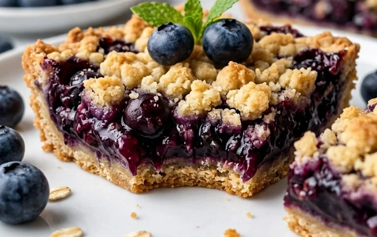 Easy Blueberry Pie Bars