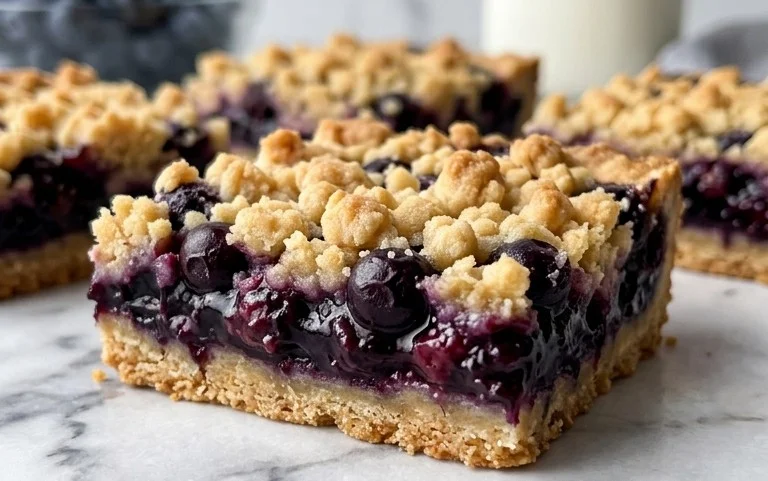 Easy Blueberry Pie Bars